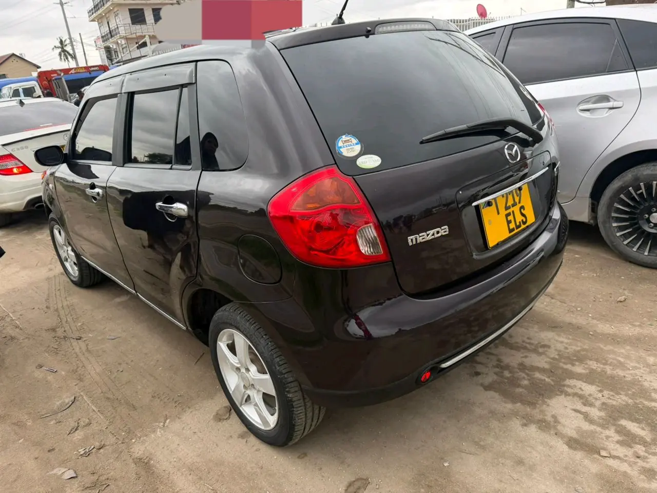 Mazda Verisa 2008 Maroon thumbnail 3