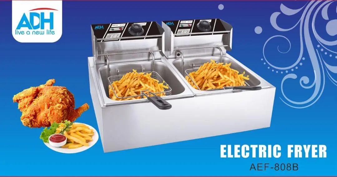 ADH Commercial Electric Deep Fryer 12L