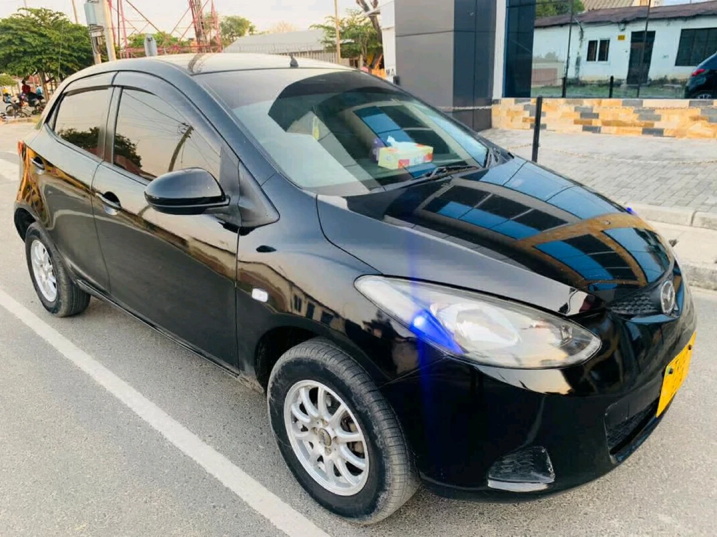 Used Black Mazda Demio 2010 Hatchback thumbnail 2