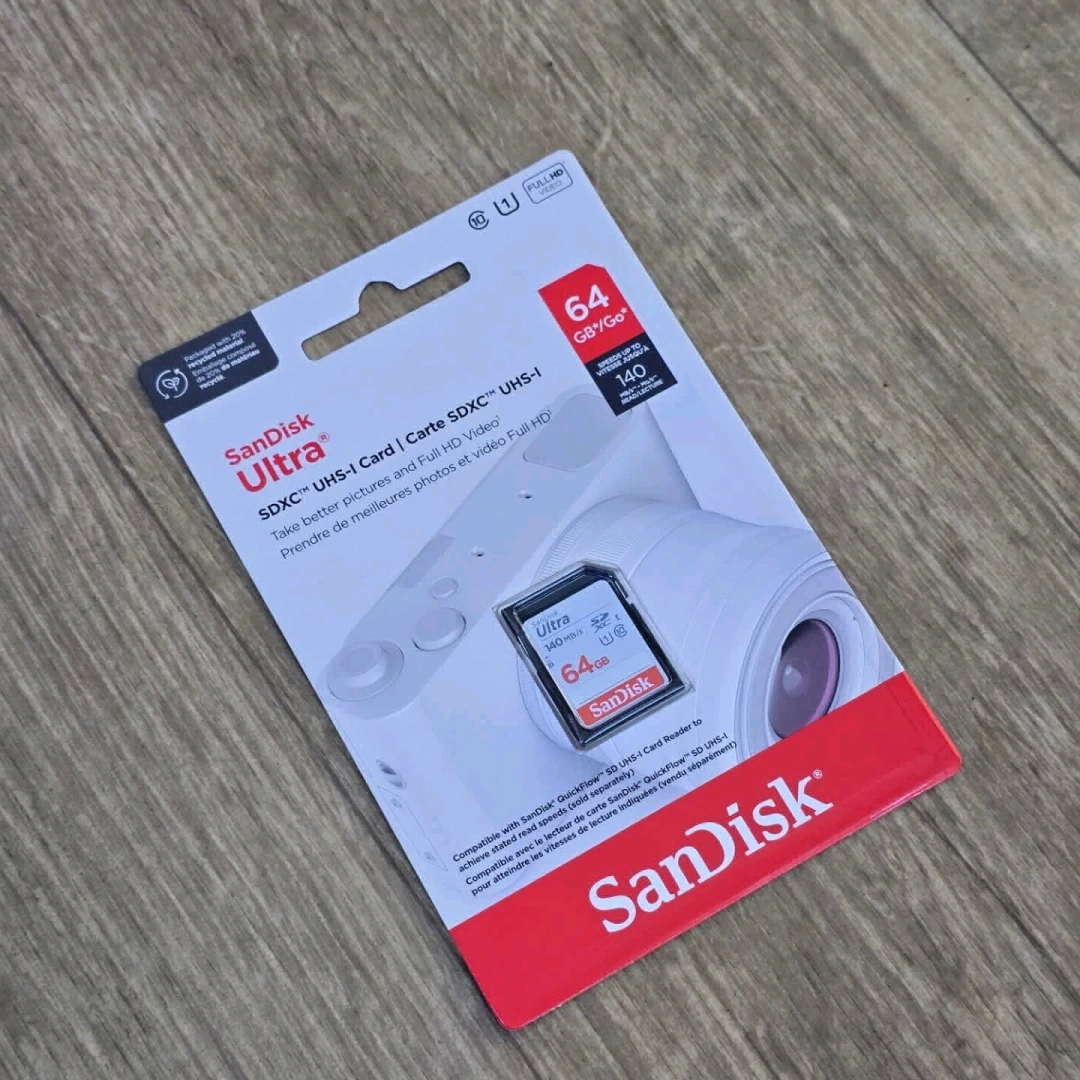 SanDisk Ultra 64GB SDXC UHS-I Memory Card