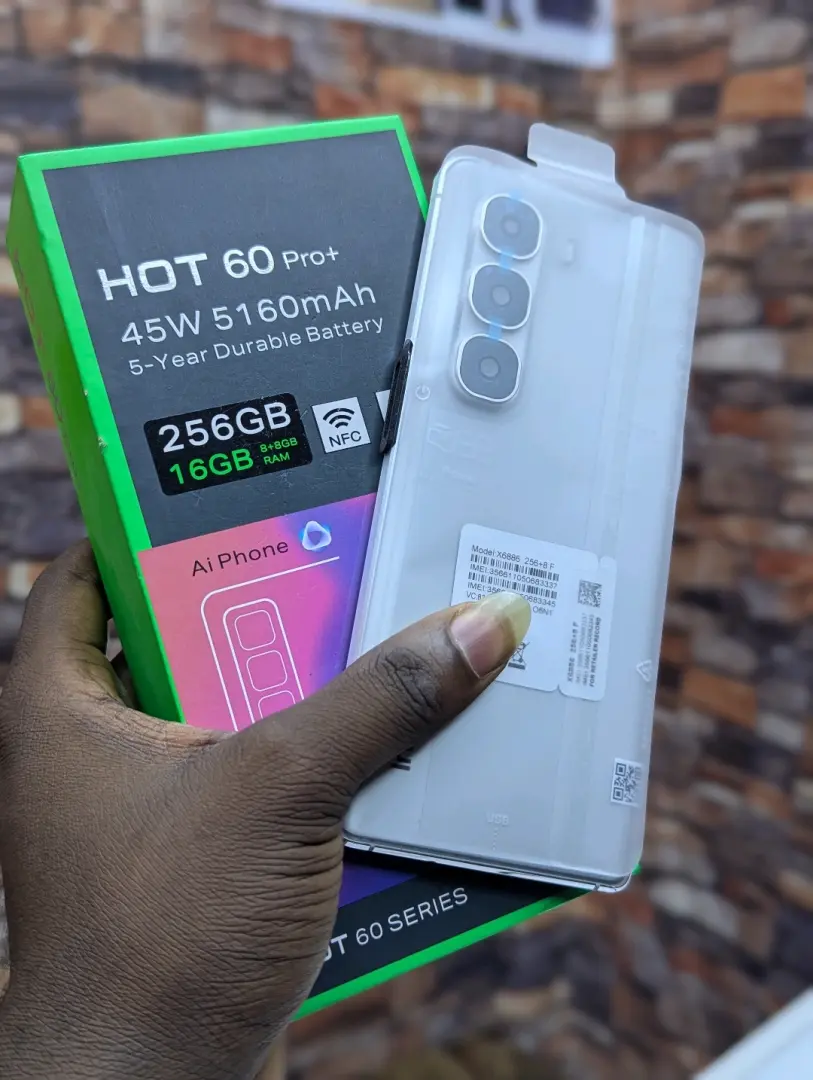 Infinix Hot 60 Pro+ (256GB/16GB RAM) New