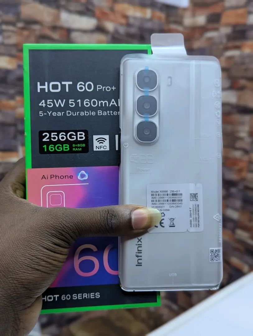 Infinix Hot 60 Pro+ (256GB/16GB RAM) New thumbnail 2