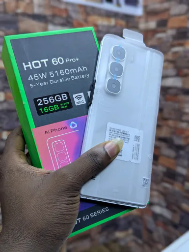 Infinix Hot 60 Pro+ (256GB/16GB RAM) New