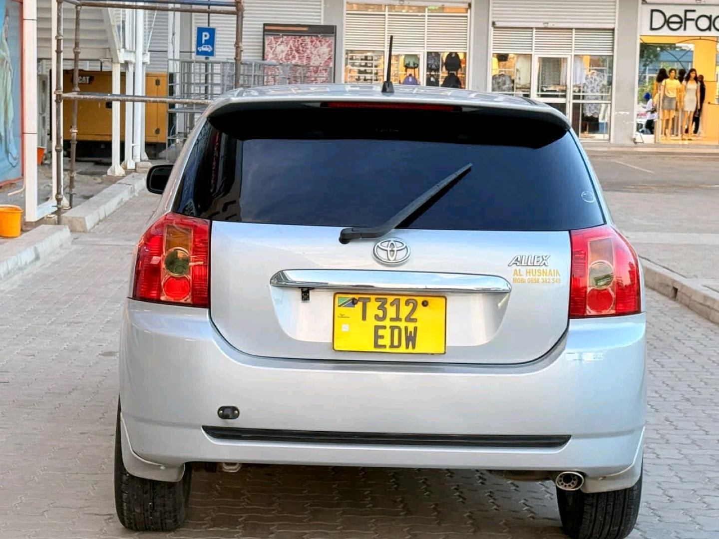 Toyota Allex 2005 Silver - Low Mileage thumbnail 4