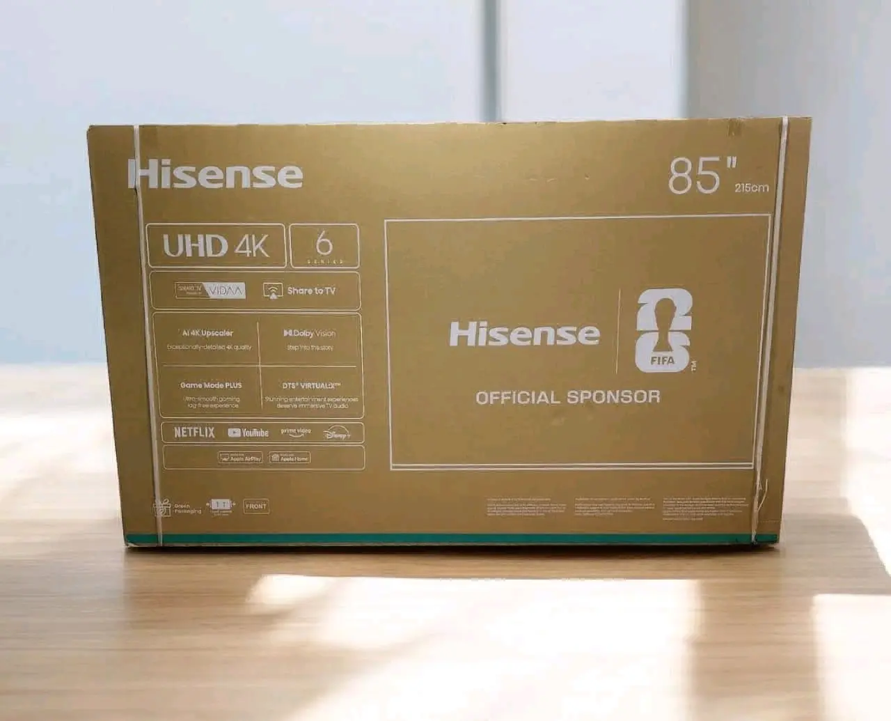 Hisense 85 Inch A6Q 4K UHD Smart TV