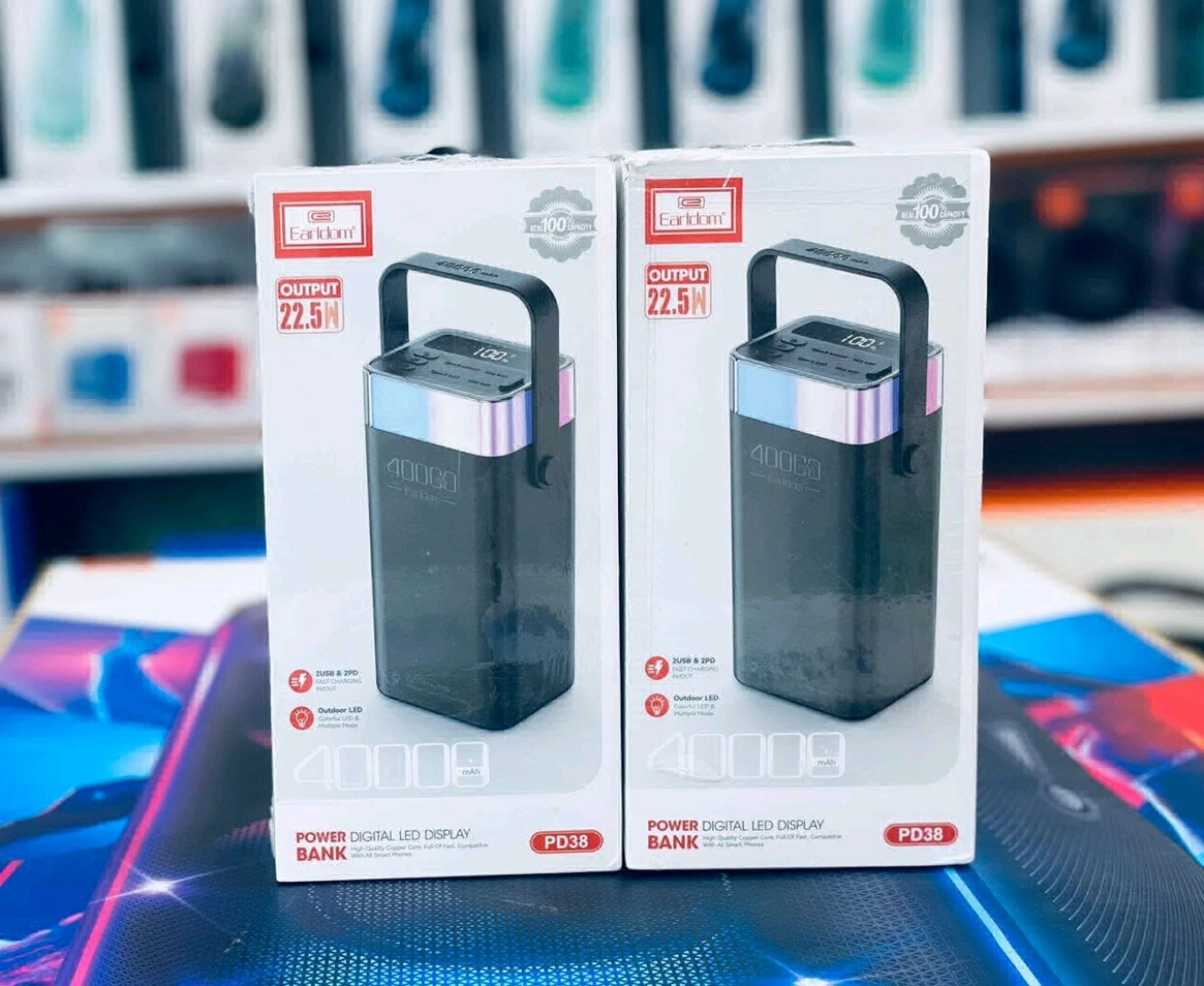 Earldom ET-PD38 40,000mAh Fast Charging Power Bank