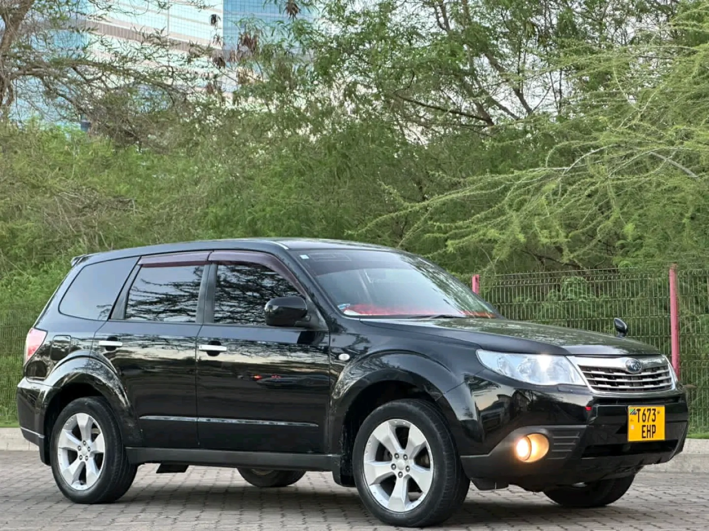 Black Subaru Forester SUV 2009 Model