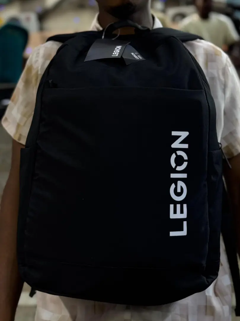 Black LEGION Cotton Backpack