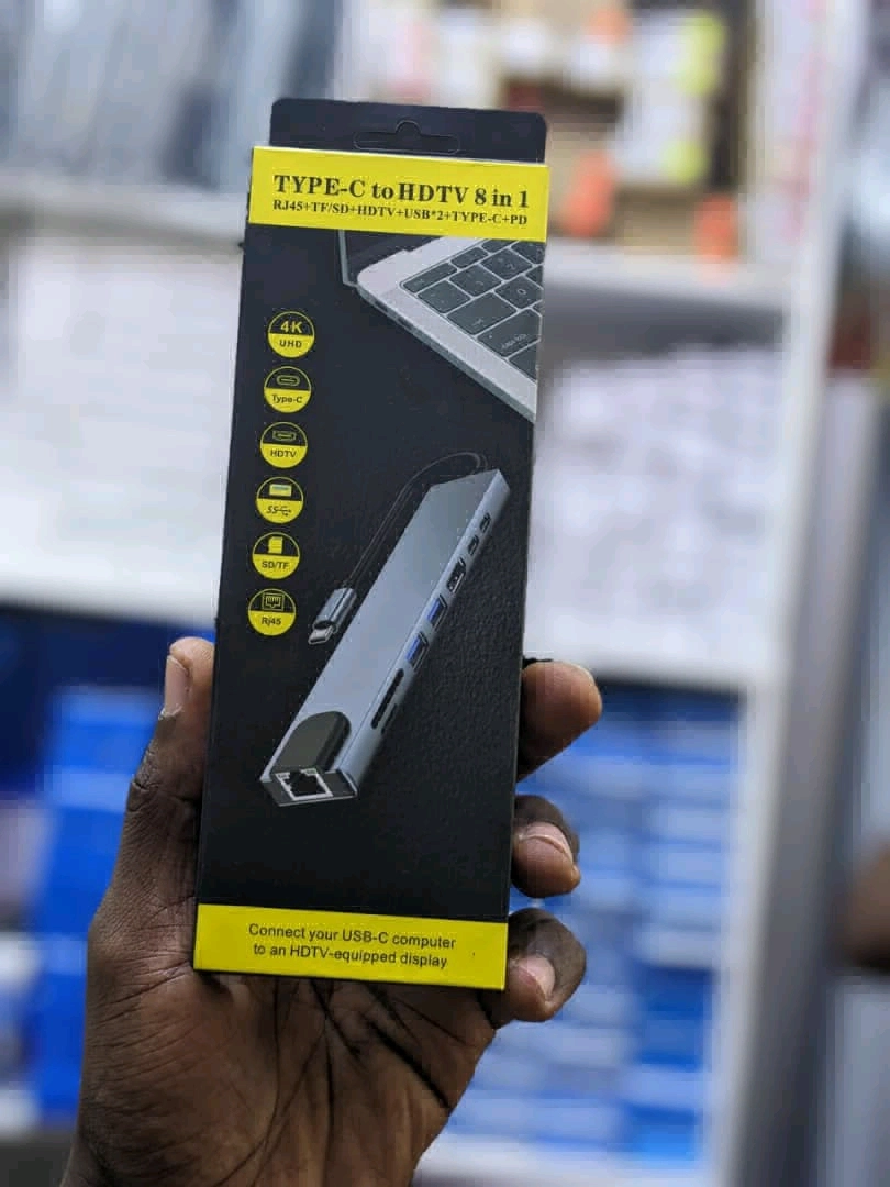 8-in-1 USB-C to HDTV Hub Adapter