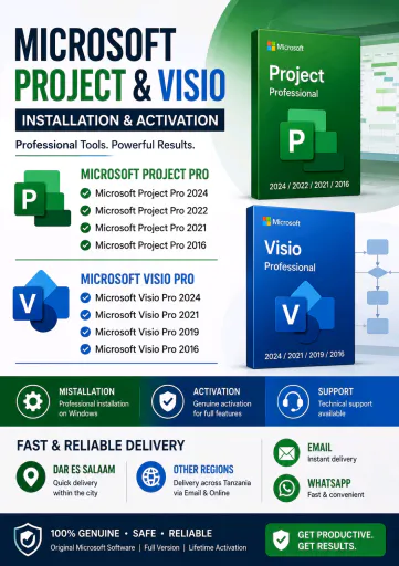 Microsoft Project & Visio Professional Installation