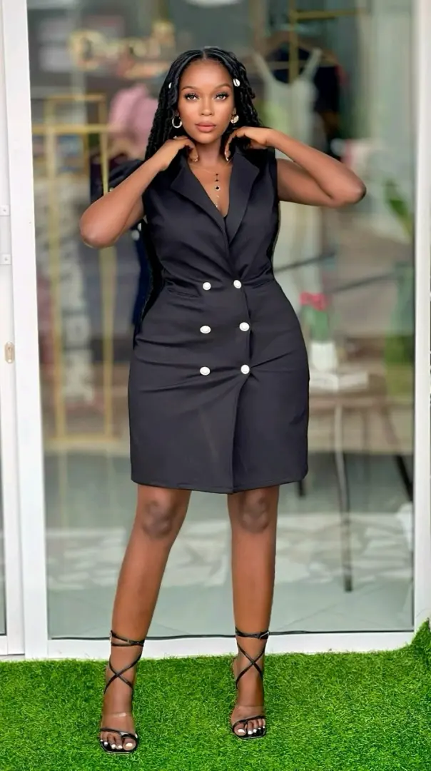 Double-breasted Blazer Dress thumbnail 2