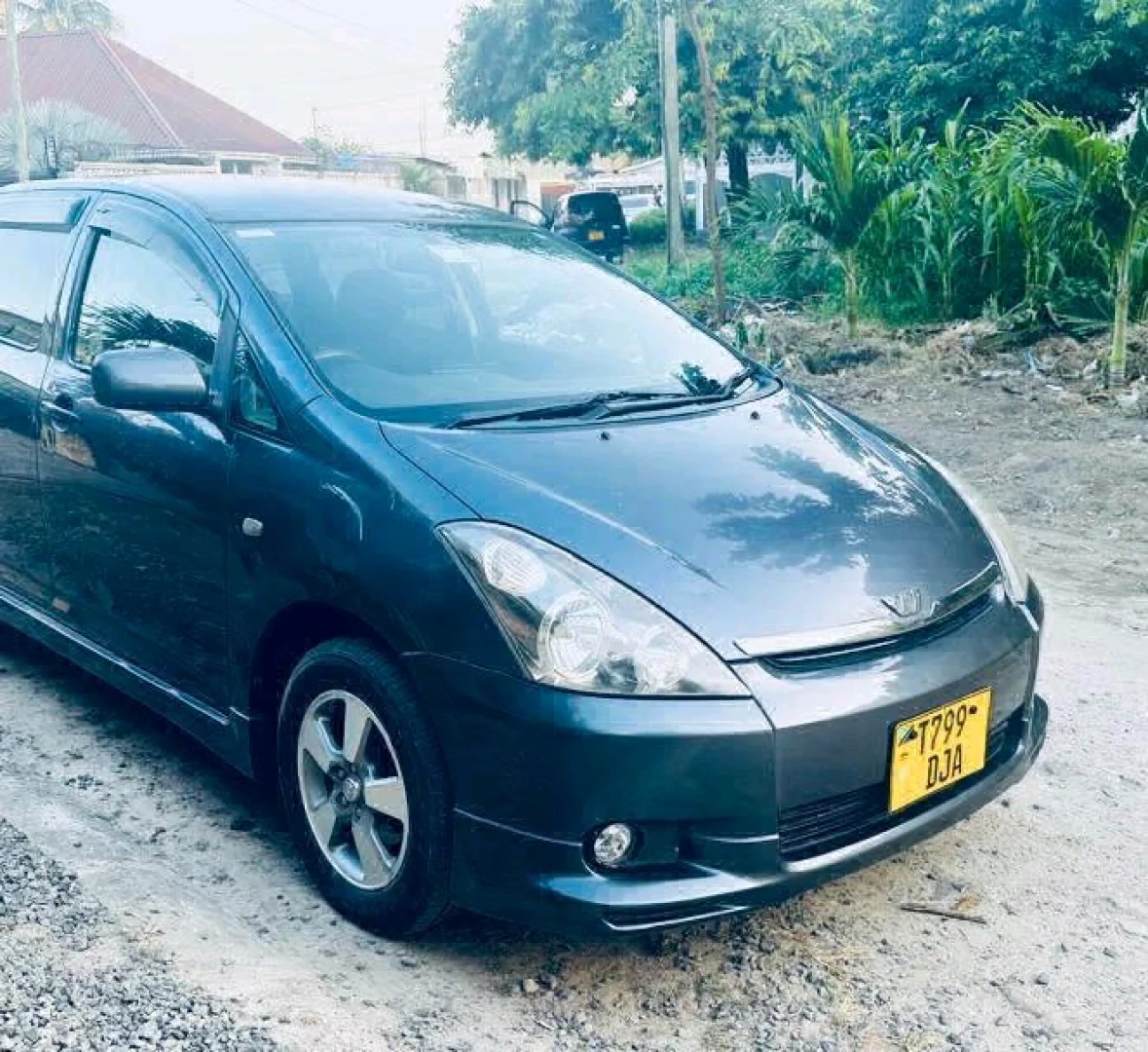 Dark Grey Toyota Wish Minivan For Sale