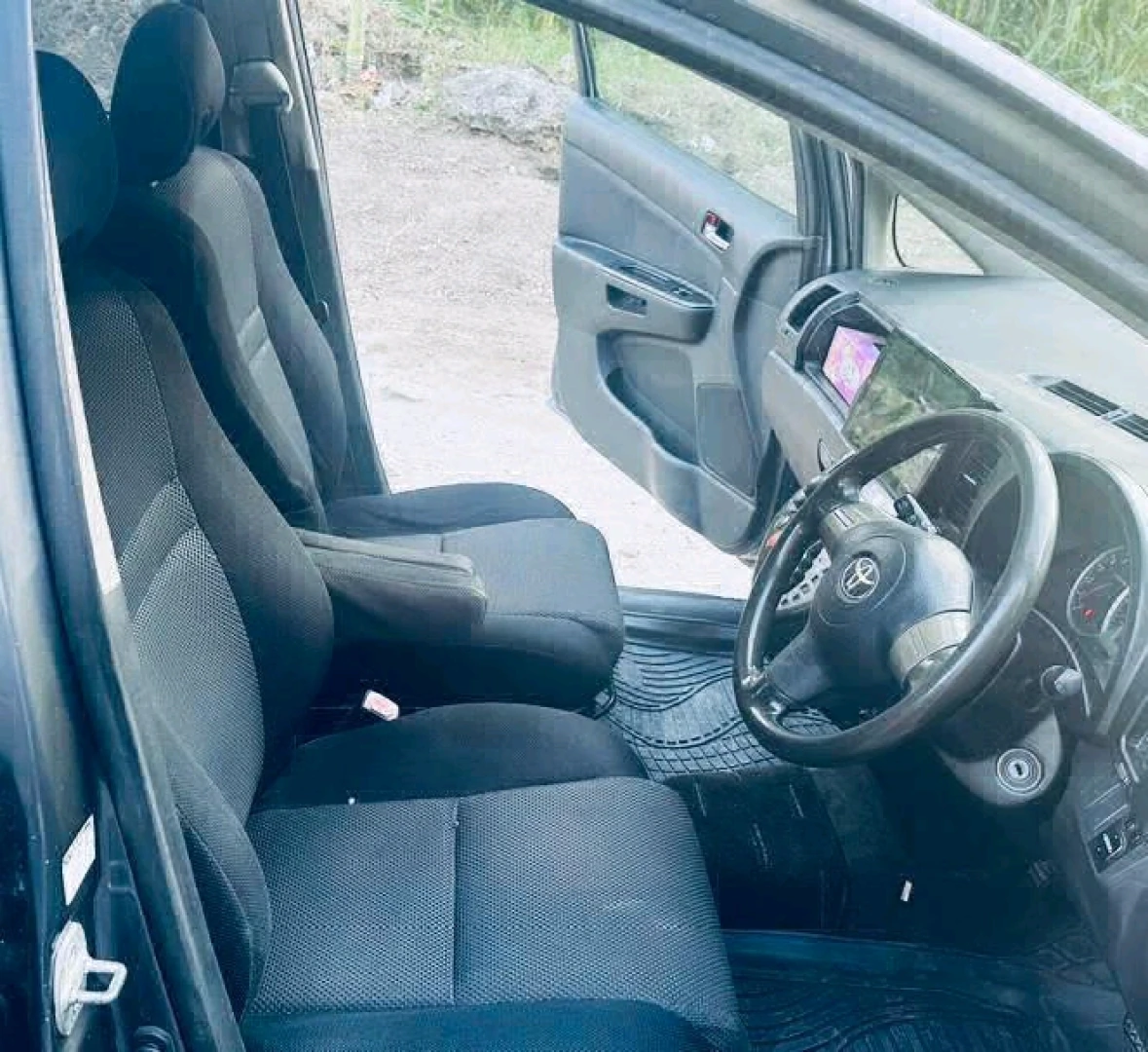 Dark Grey Toyota Wish Minivan For Sale thumbnail 6