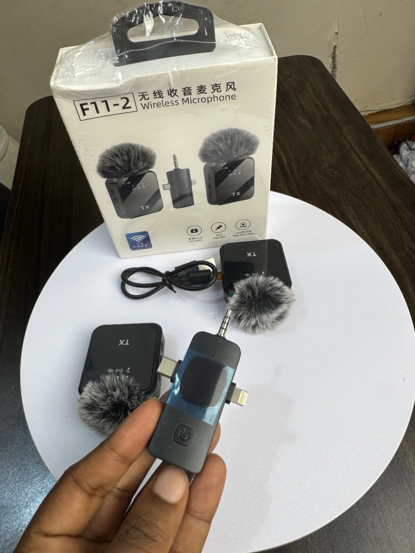 F11-2 Dual Wireless Microphone System