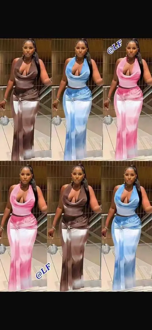 Turquoise/Mint Green Long Sheer Dress thumbnail 3