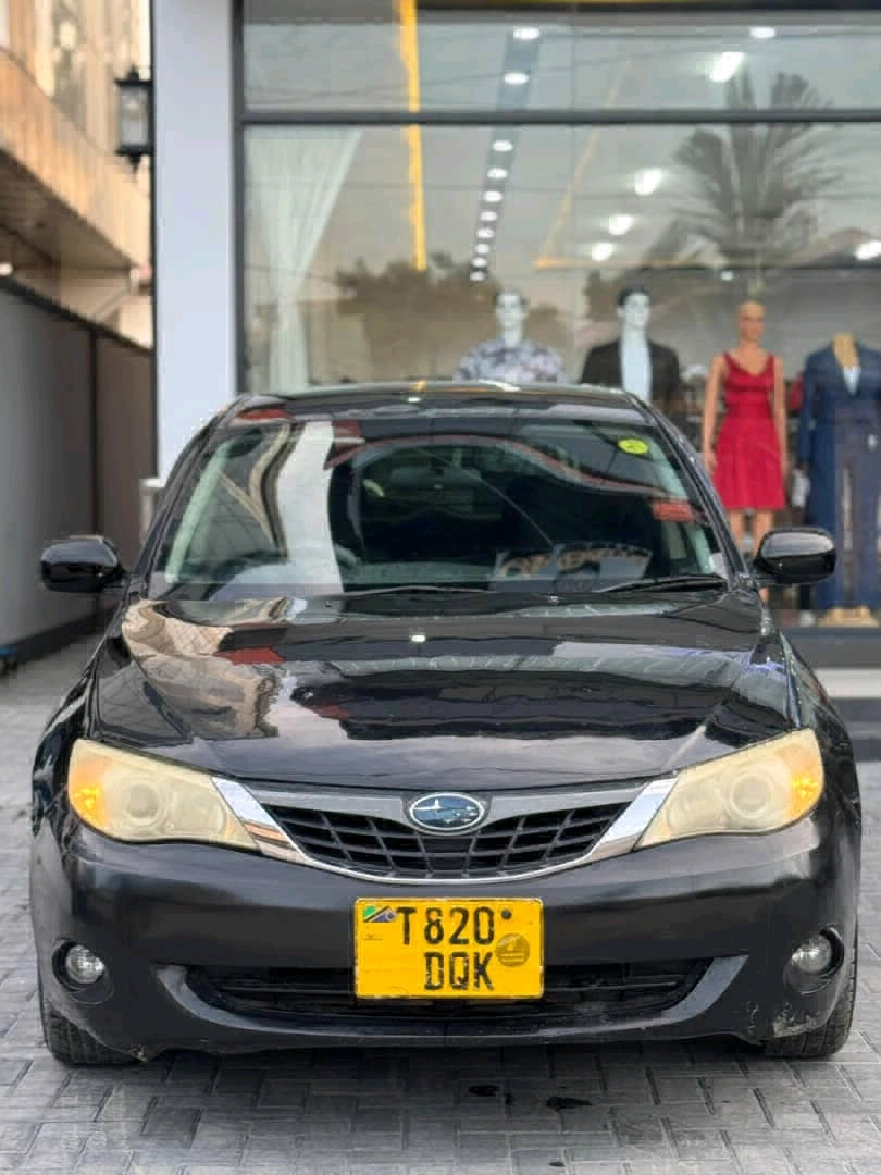 Black Subaru Impreza Hatchback 2008 thumbnail 6