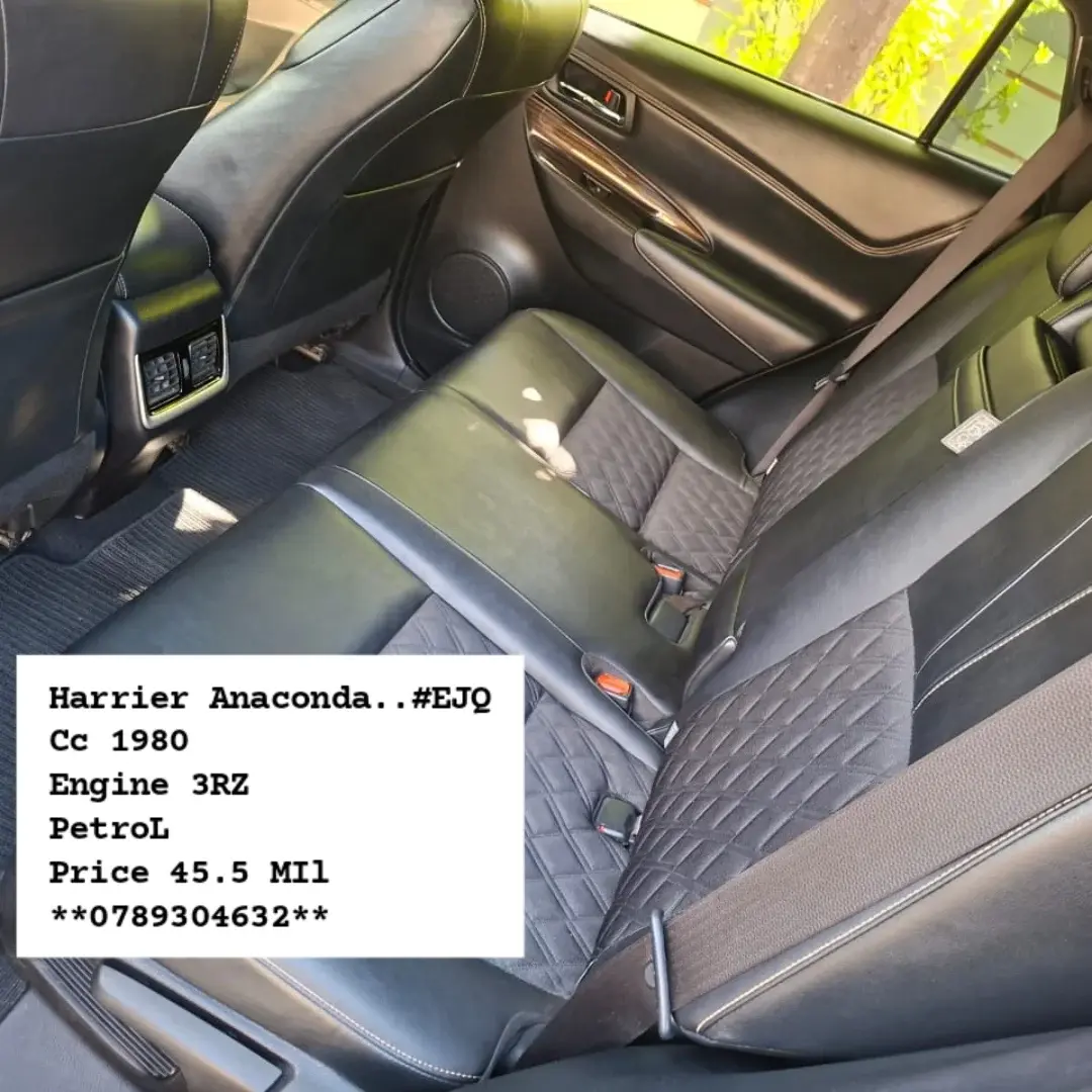 Toyota Harrier Anaconda 2016