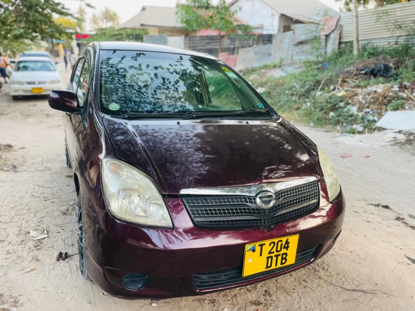 Maroon Toyota Spacio DTB for Sale thumbnail 5