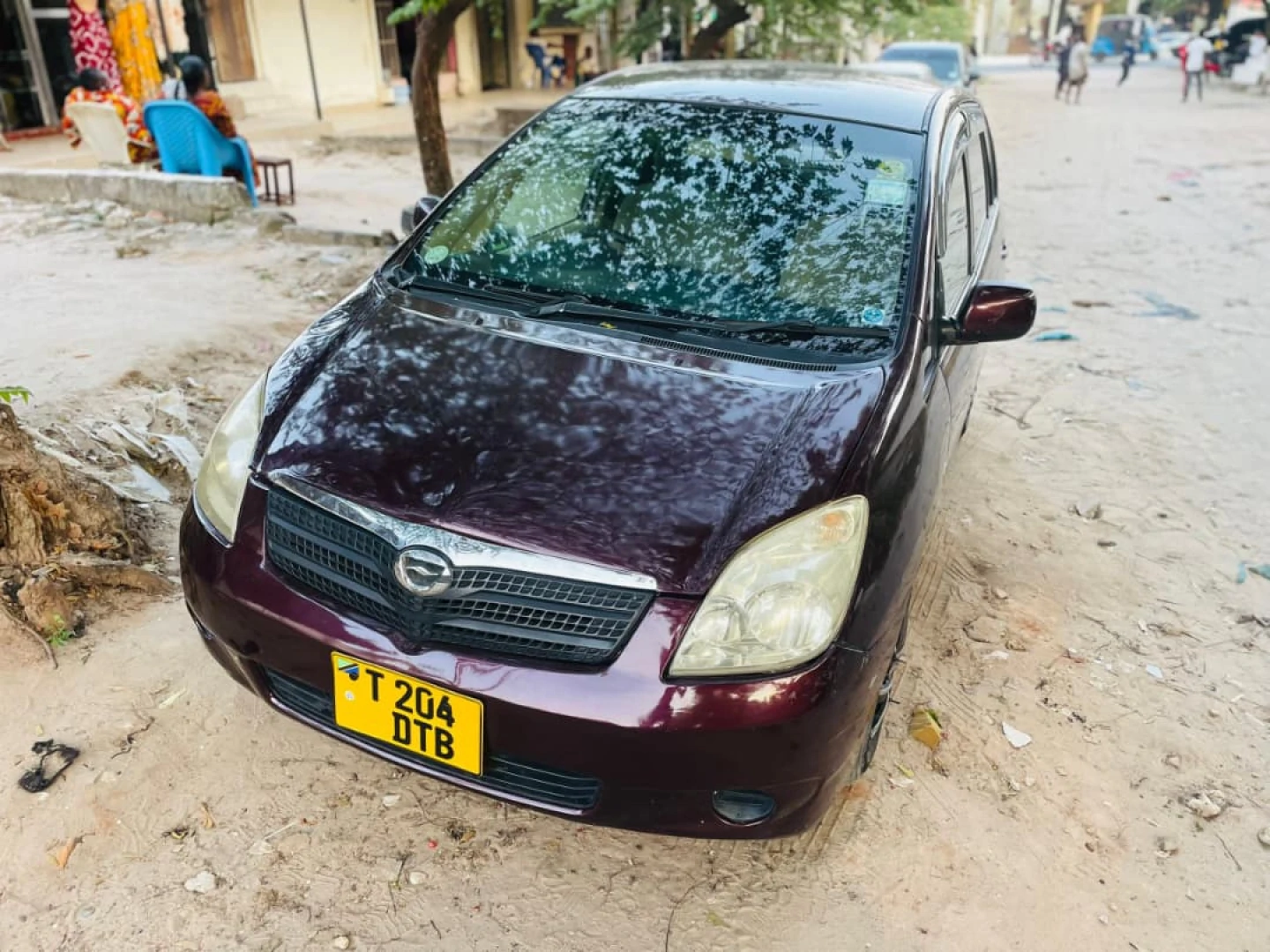 Maroon Toyota Spacio DTB for Sale thumbnail 7