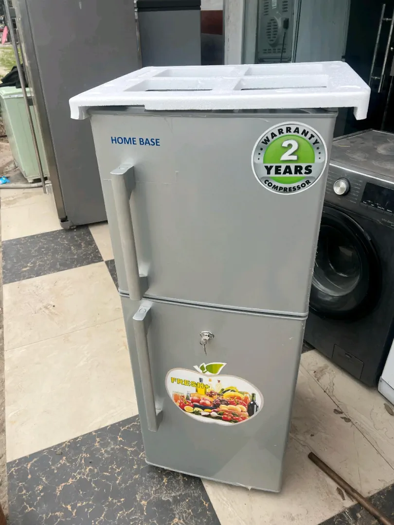 New Silver HOME BASE Refrigerator (2-Door) thumbnail 2