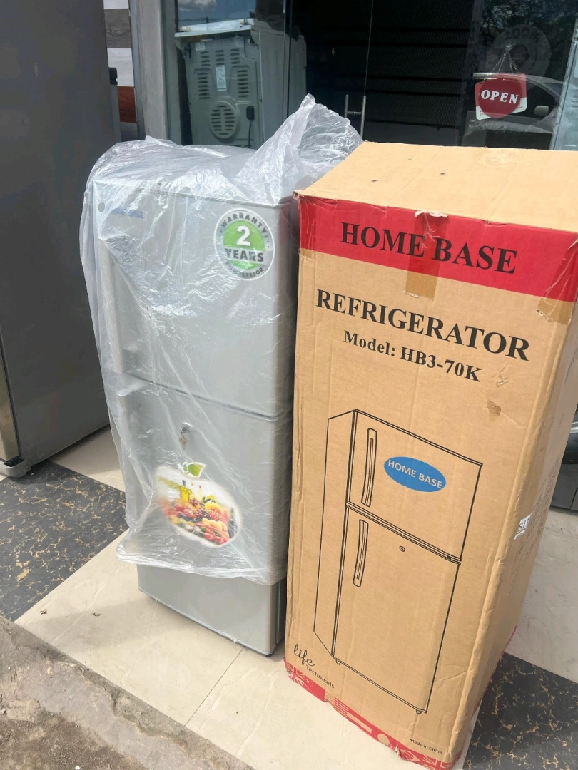 New Silver HOME BASE Refrigerator (2-Door) thumbnail 3