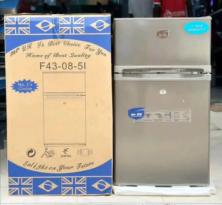 Mr. UK Double Door Fridge - 94L