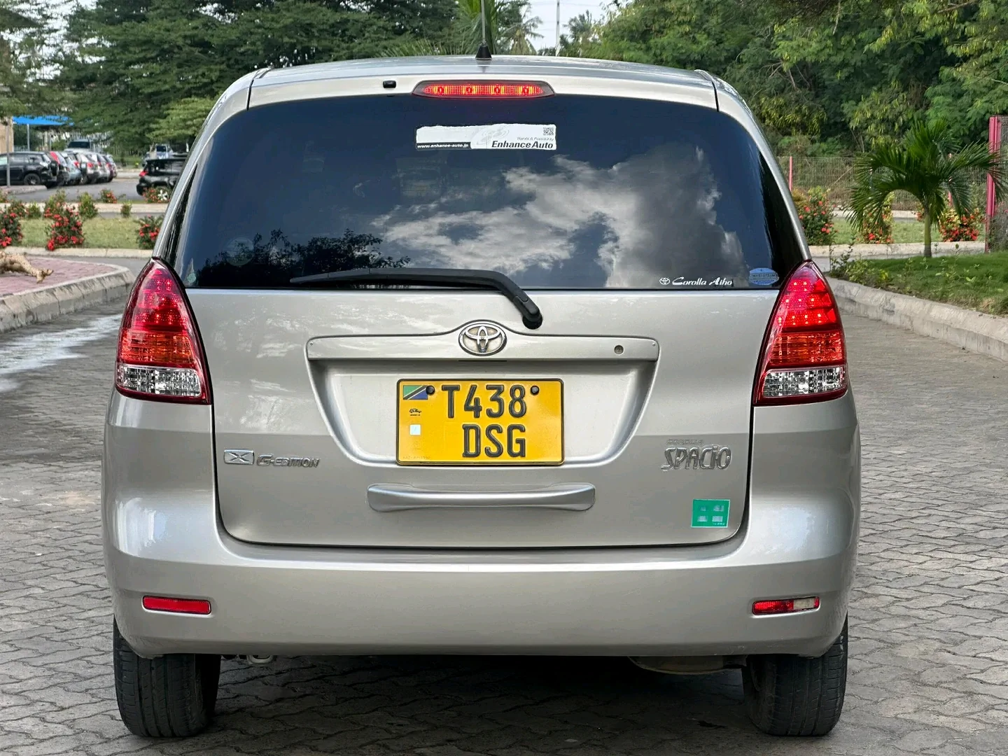 Toyota Spacio 2005 Silver - 1490cc thumbnail 2