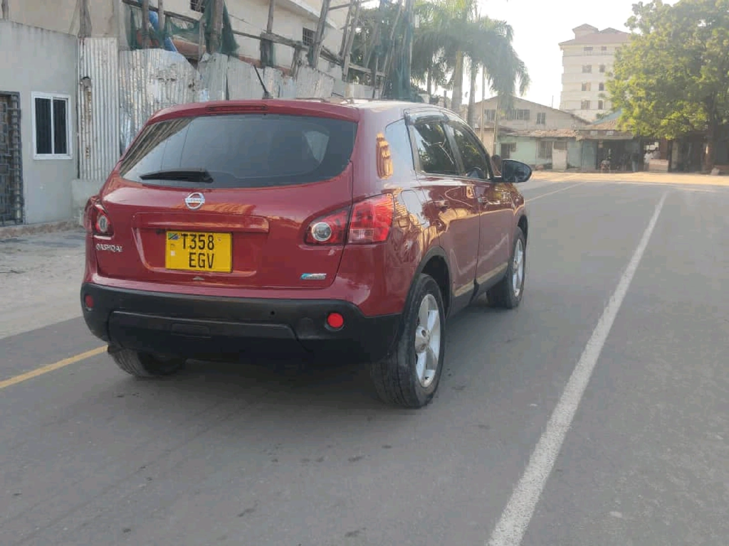 Red Nissan Qashqai Dualis 2008 (1990cc) thumbnail 5