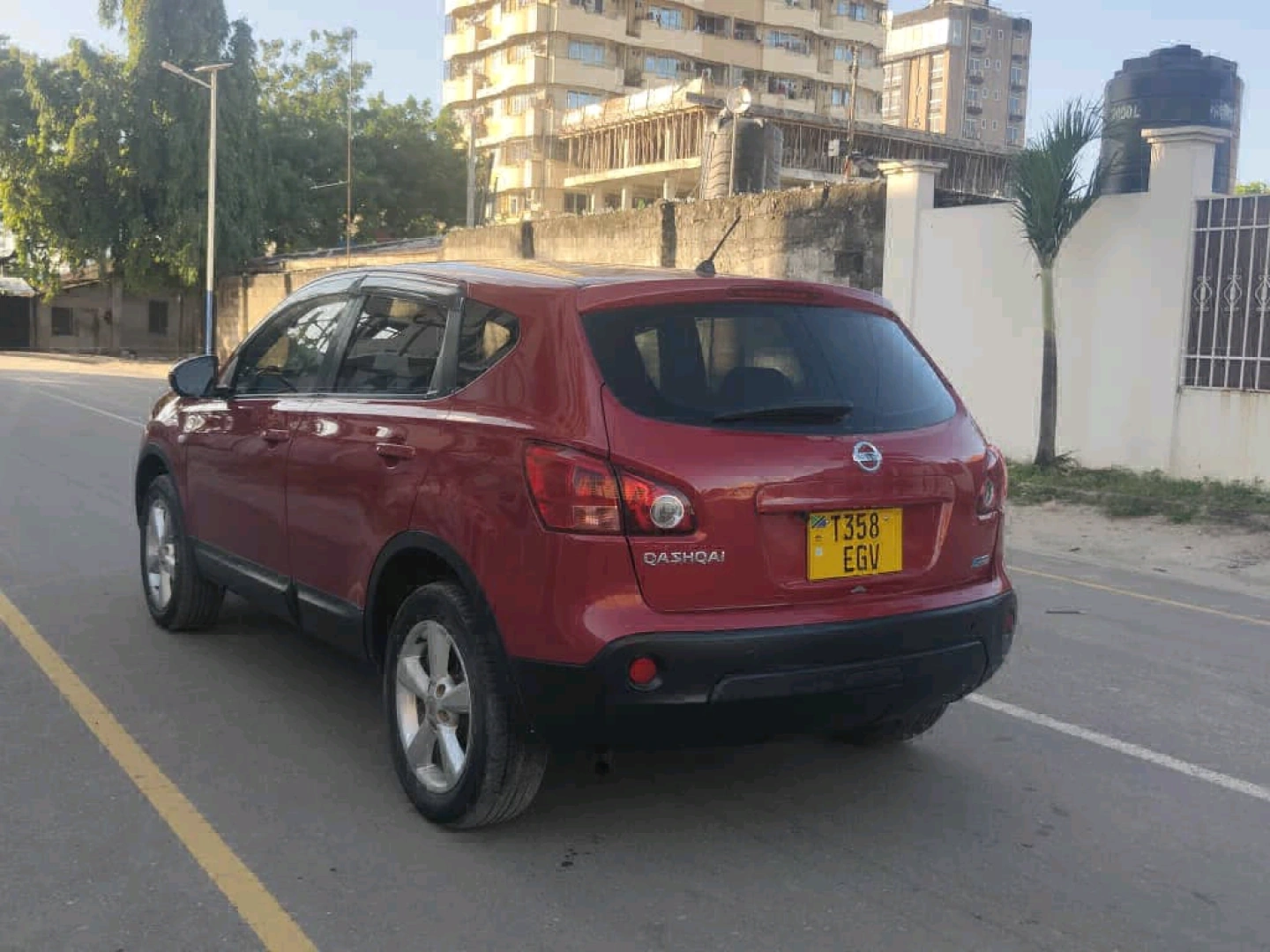 Red Nissan Qashqai Dualis 2008 (1990cc) thumbnail 6