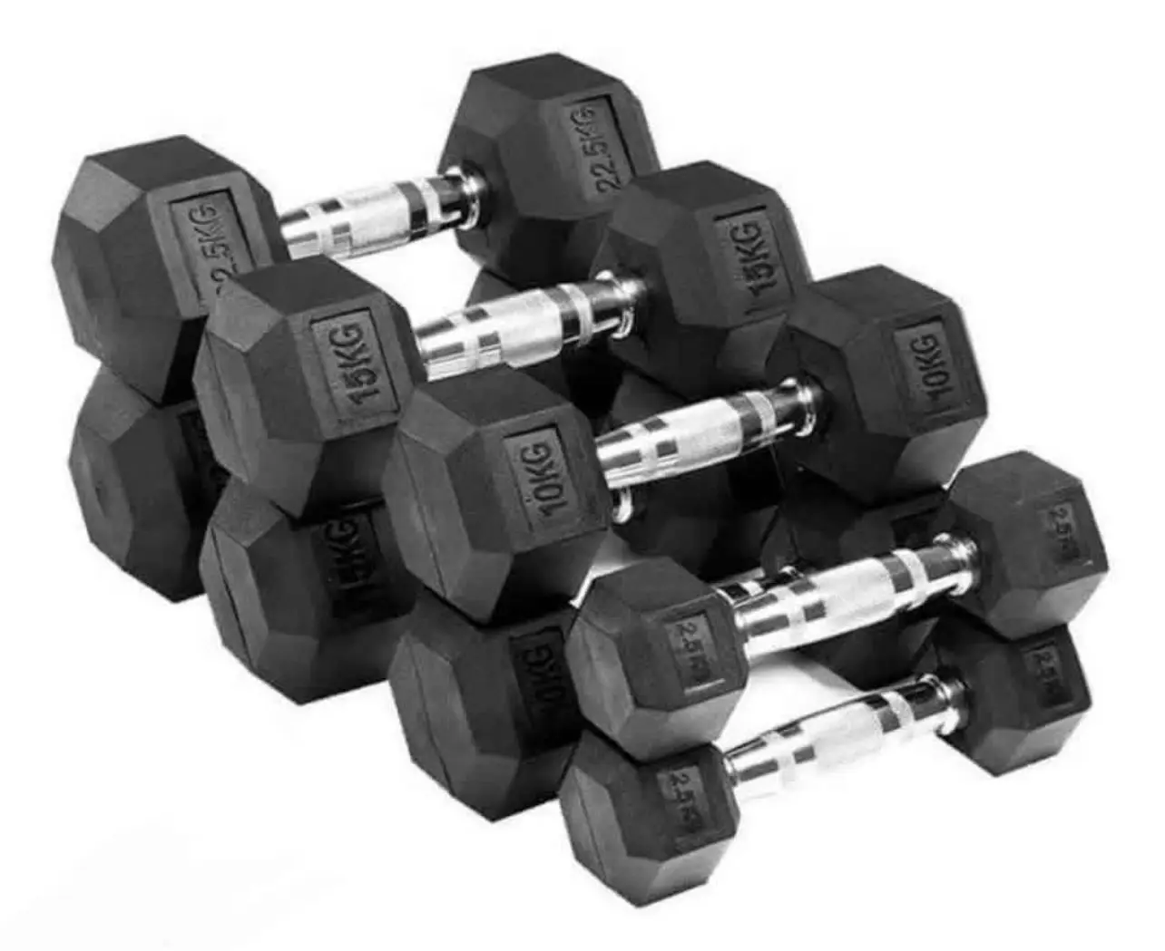 High-quality Hexagonal Dumbbells thumbnail 3