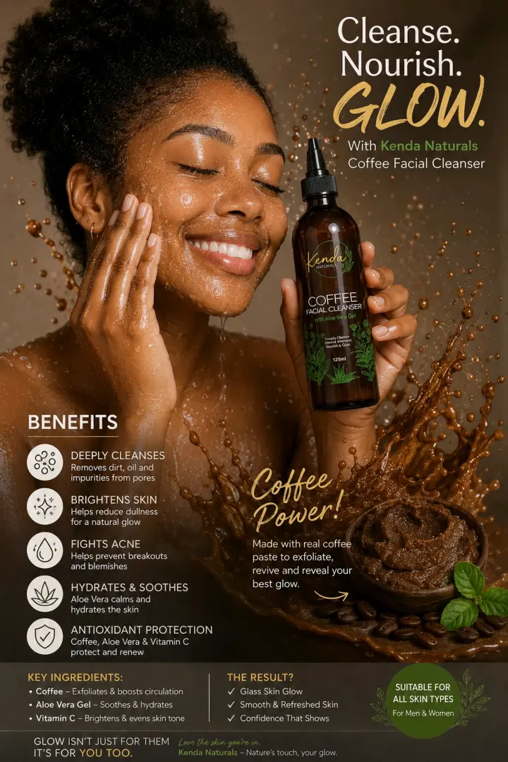 Kenda Naturals Coffee Facial Cleanser
