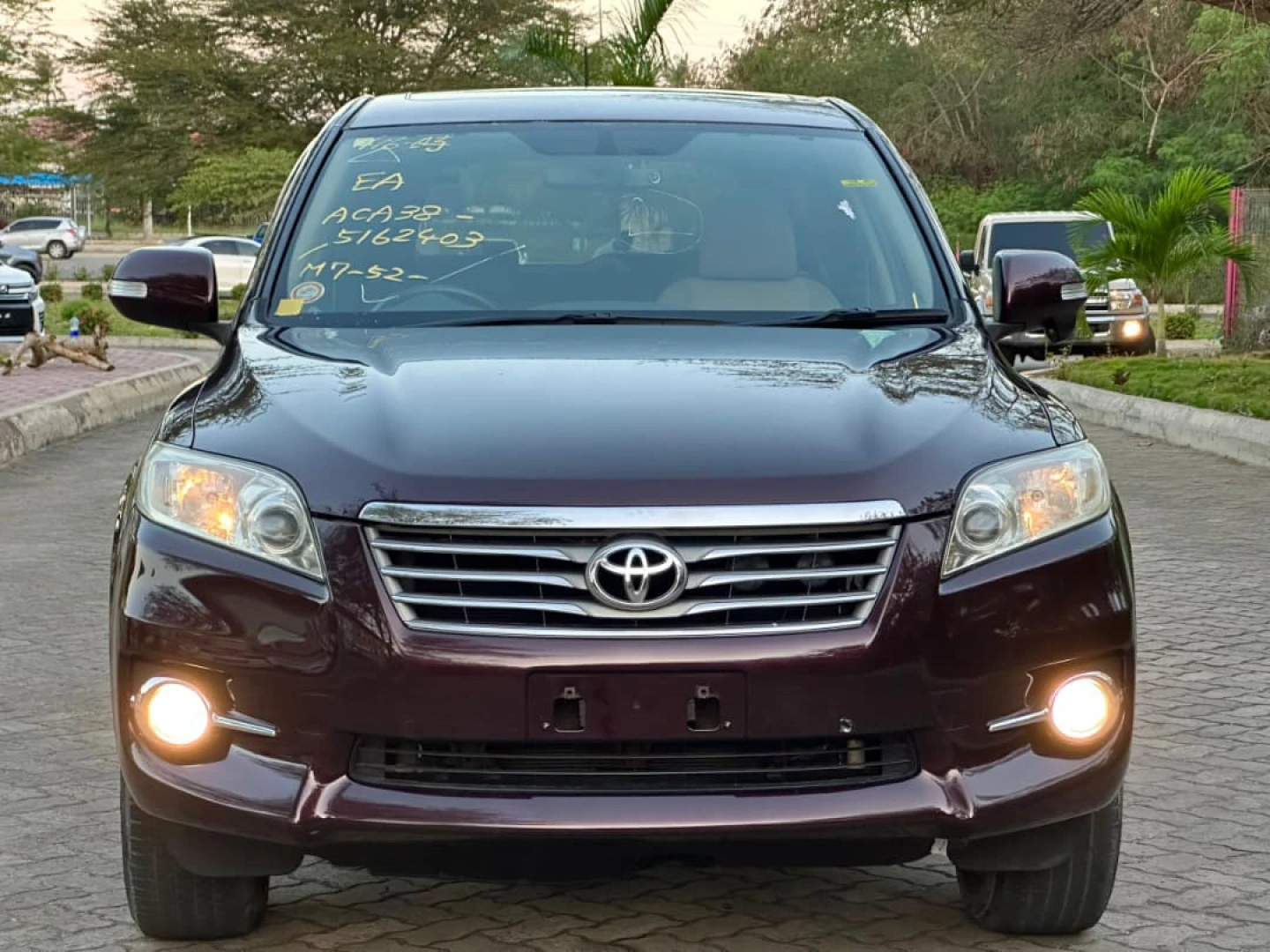 Toyota Vanguard 2010 Maroon SUV ON SALE