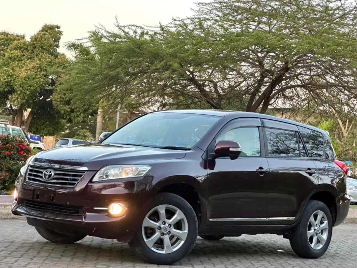 Toyota Vanguard 2010 Maroon SUV ON SALE thumbnail 3