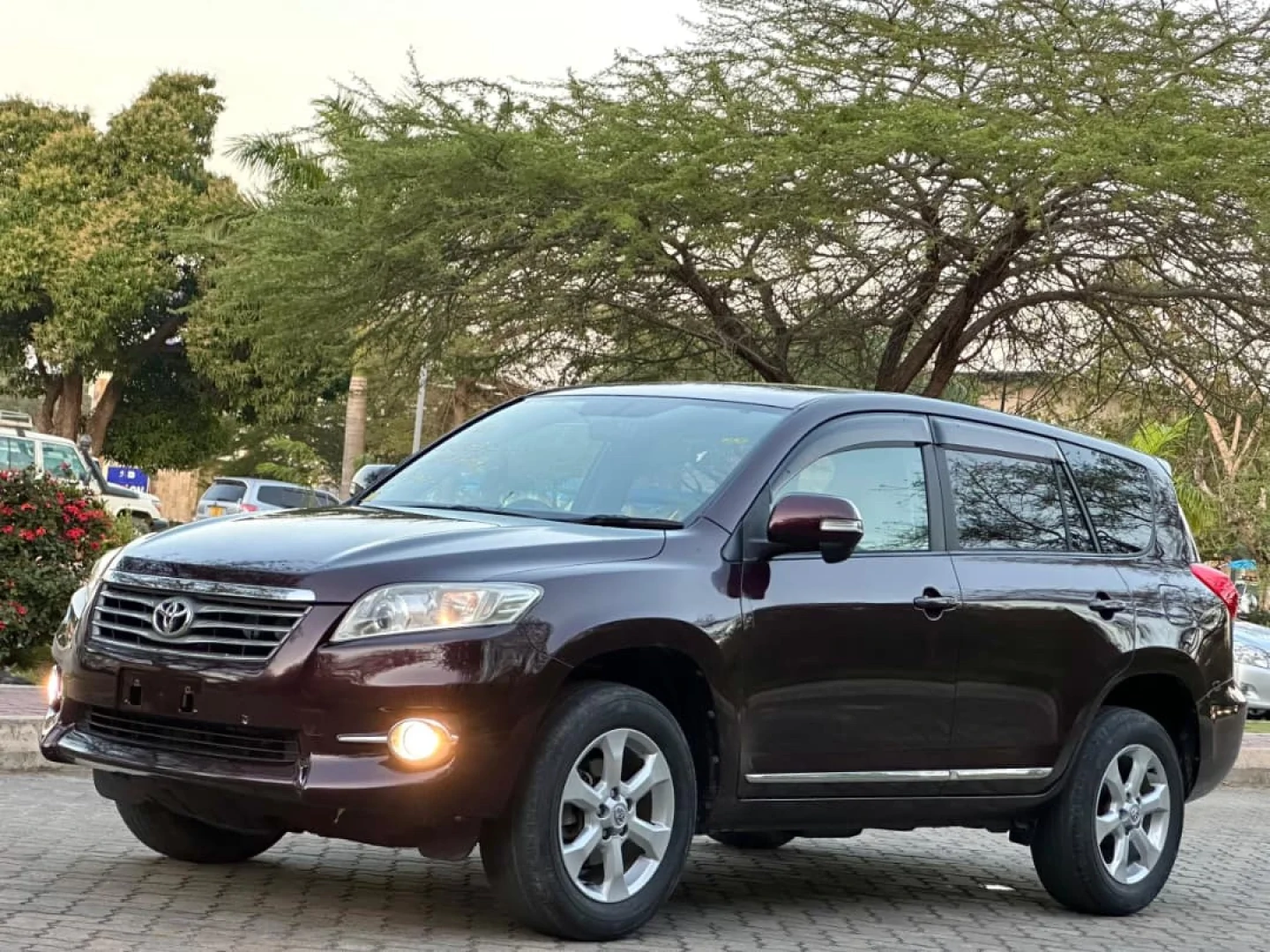 Toyota Vanguard 2010 Maroon SUV ON SALE thumbnail 6