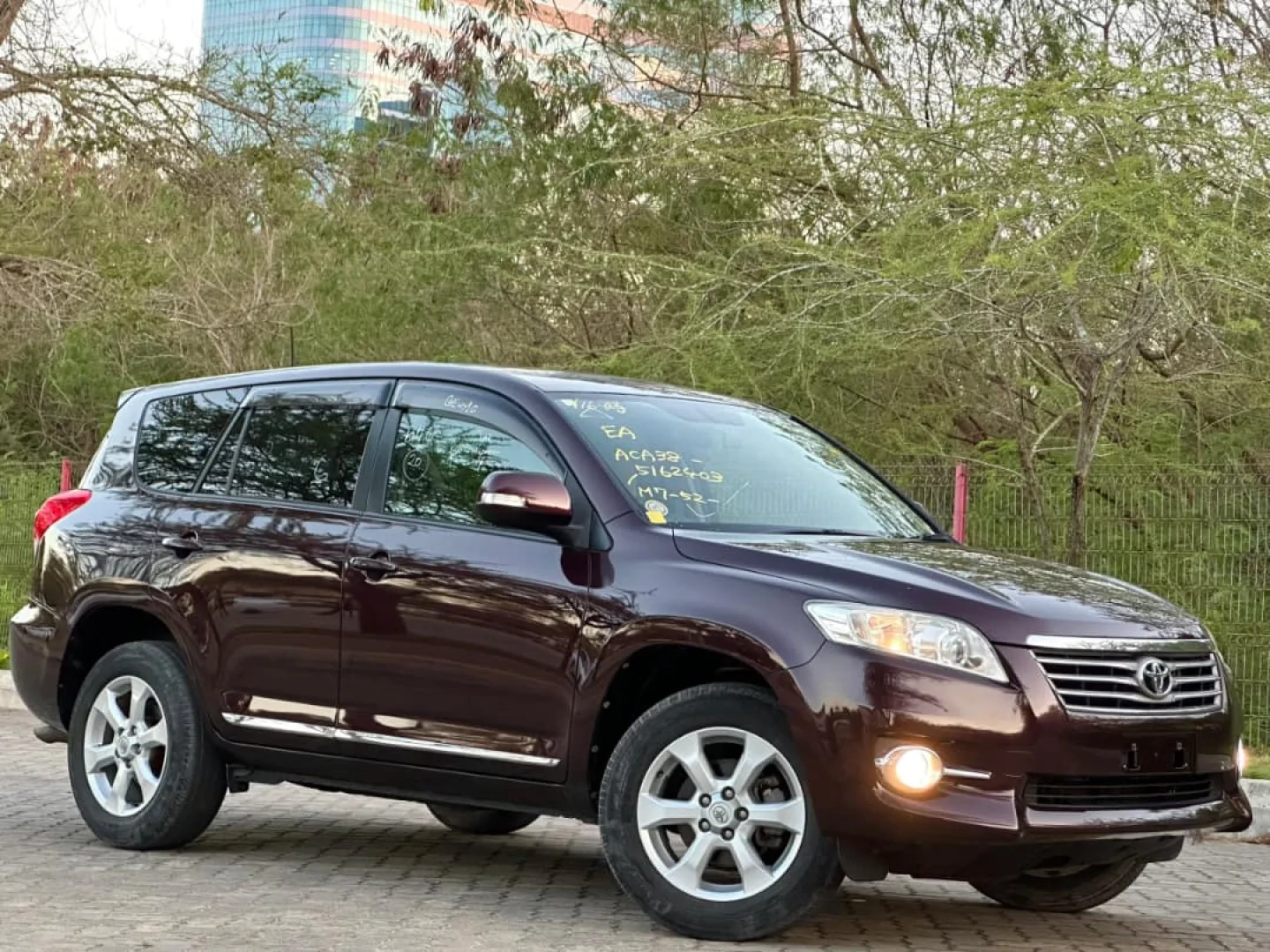 Toyota Vanguard 2010 Maroon SUV ON SALE thumbnail 8