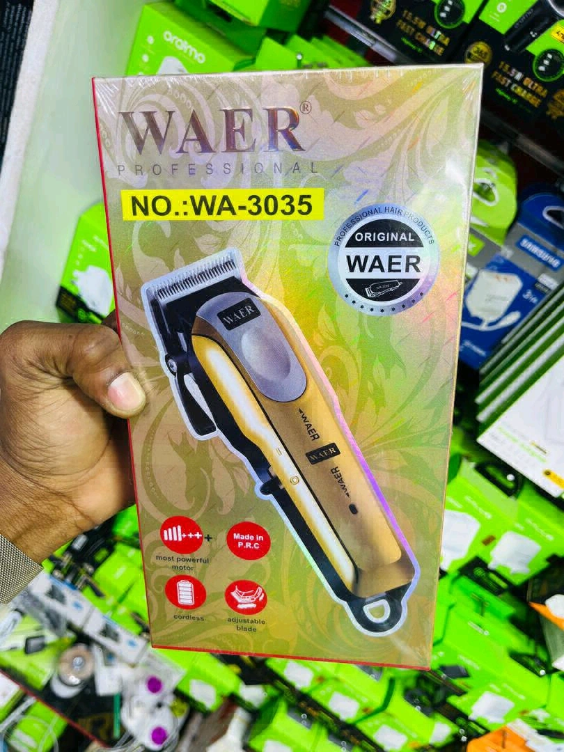 WAER WA-3035 Professional Rechargeable Hair Clipper
