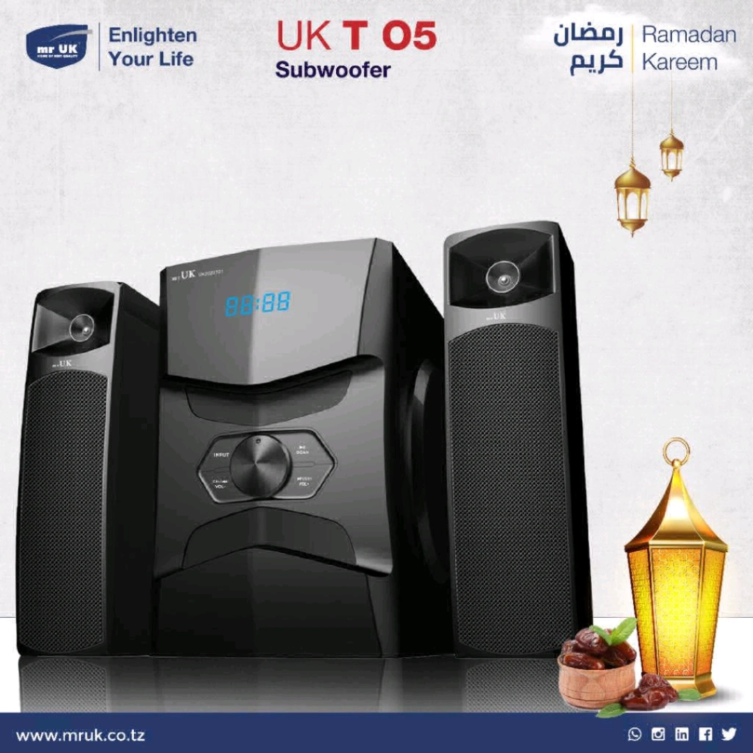 MR UK UKT05 Subwoofer Sound System