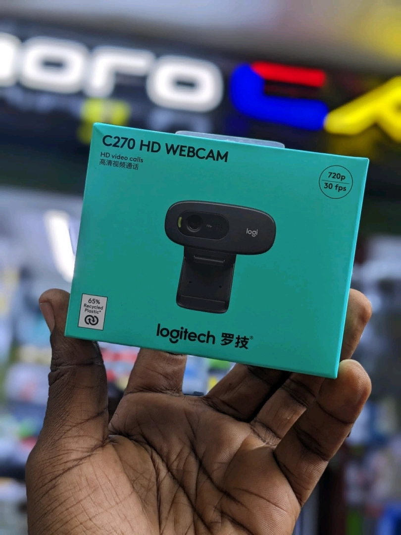 Logitech C270 HD Webcam for Video Calls
