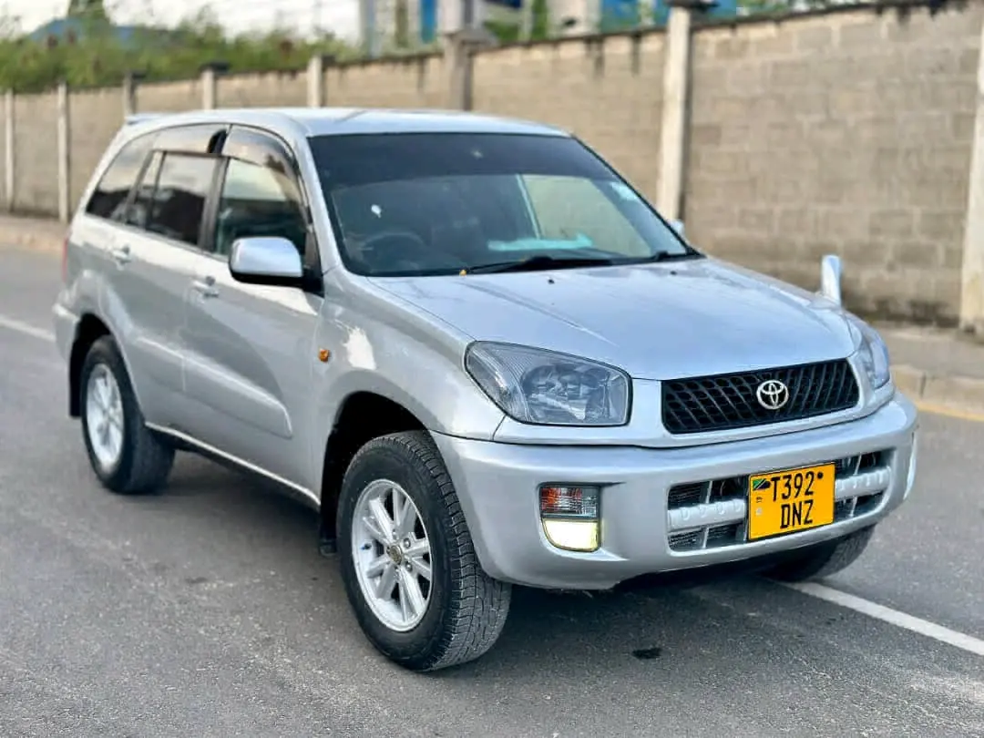 Toyota RAV4 SUV 2003 Silver thumbnail 2