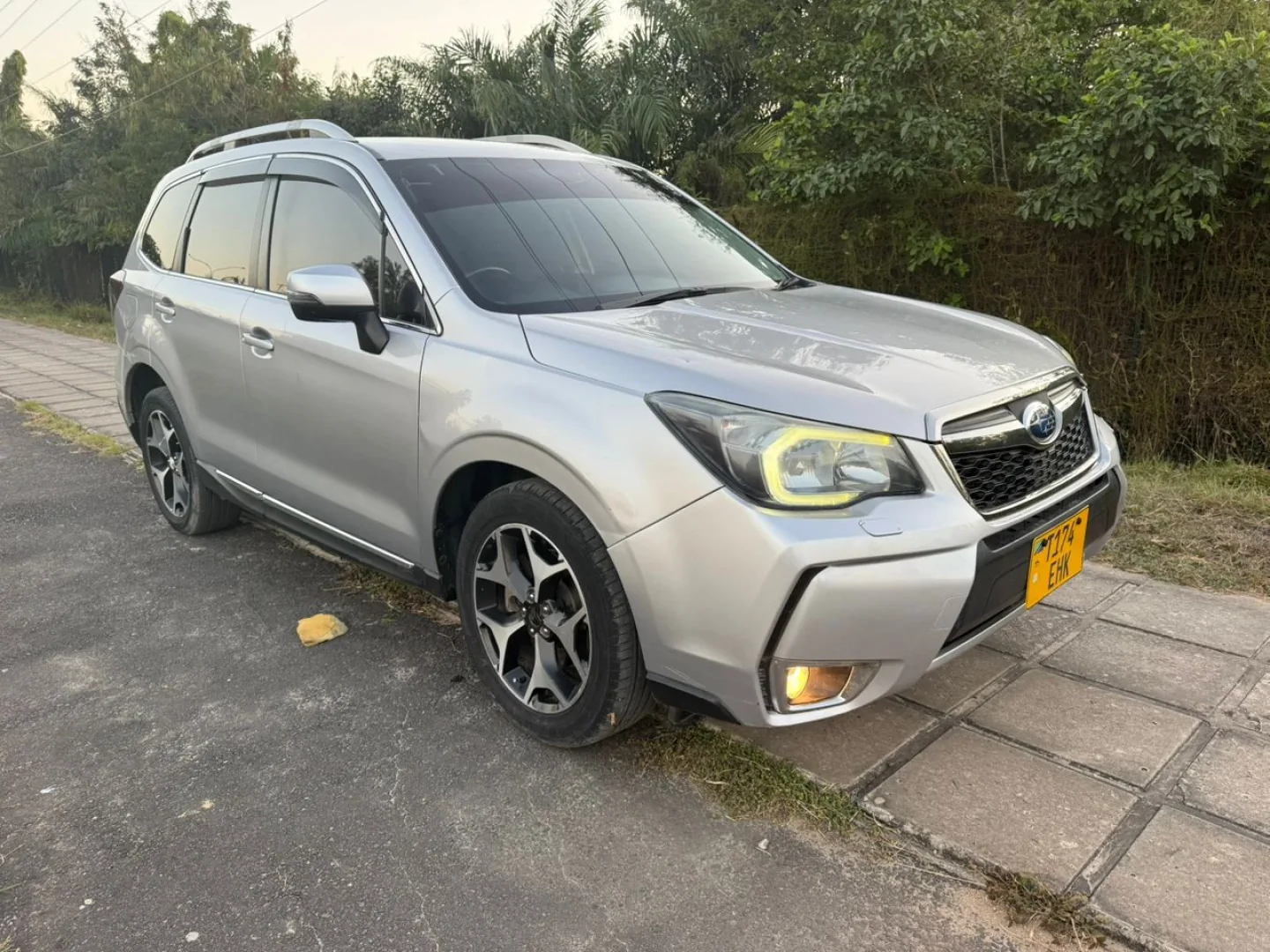 Silver Subaru Forester XT TURBO 2013