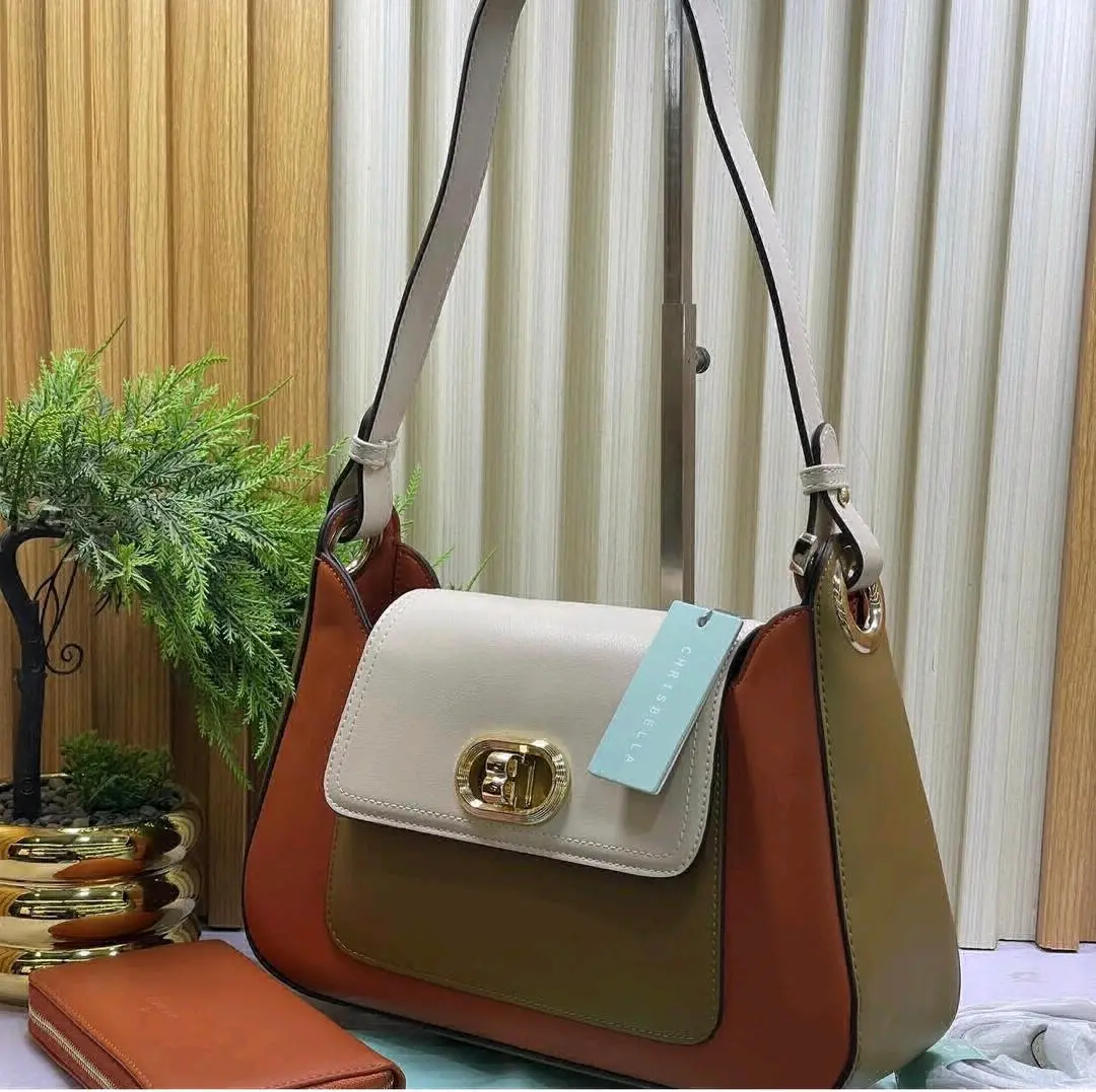 Chrisbella Quality Handbag & Wallet Set