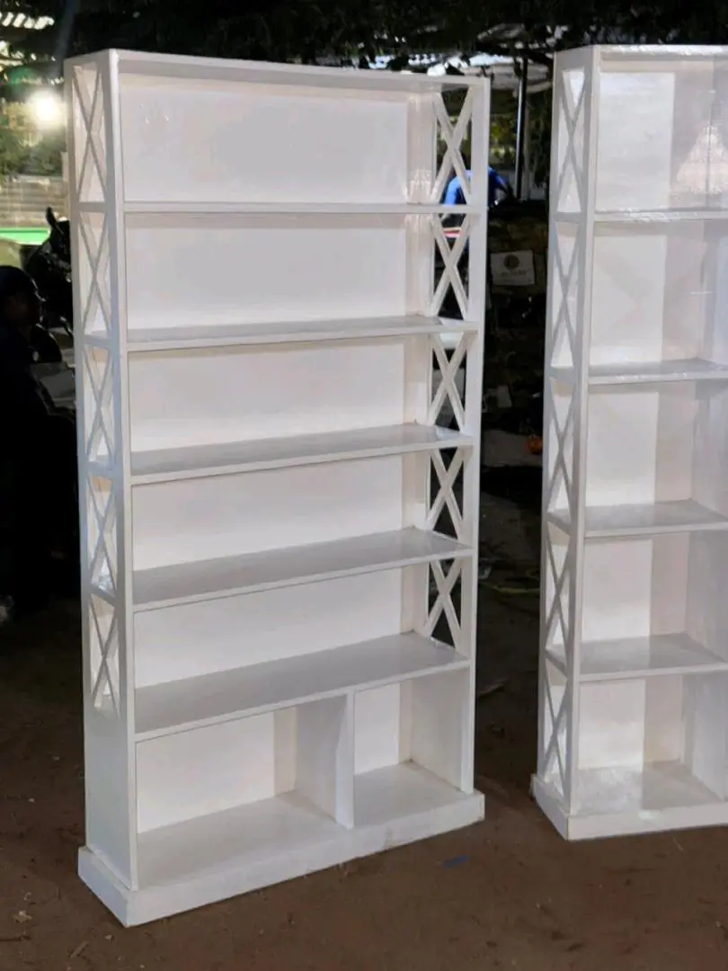 White Wooden Bookshelves for Sale