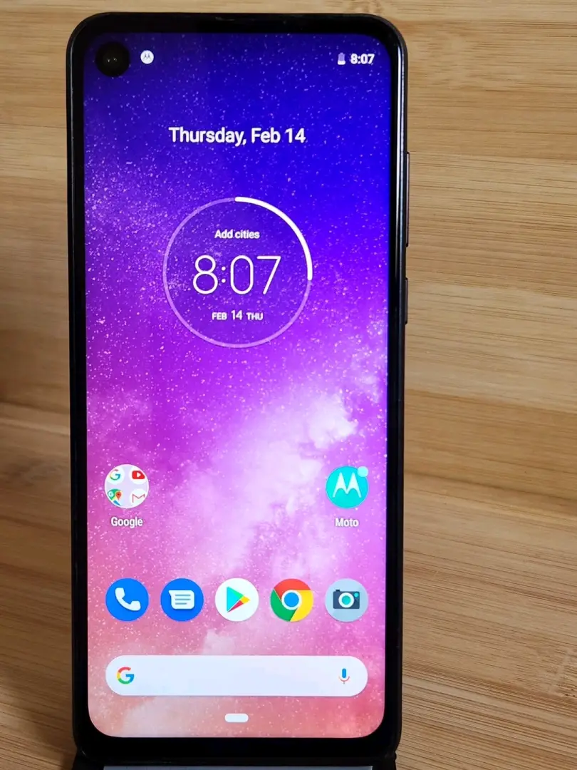 Used Motorola One Vision 128GB (Cracked Back) thumbnail 3