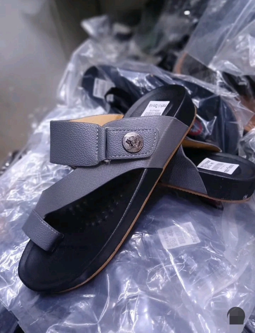 New Black Men's Sandals (Size 39-45) thumbnail 4