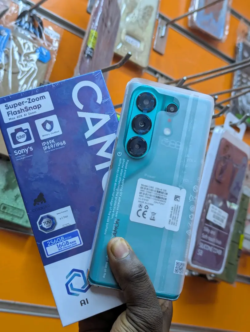 Tecno Camon 50 Pro - 256GB/16GB RAM (New) thumbnail 2