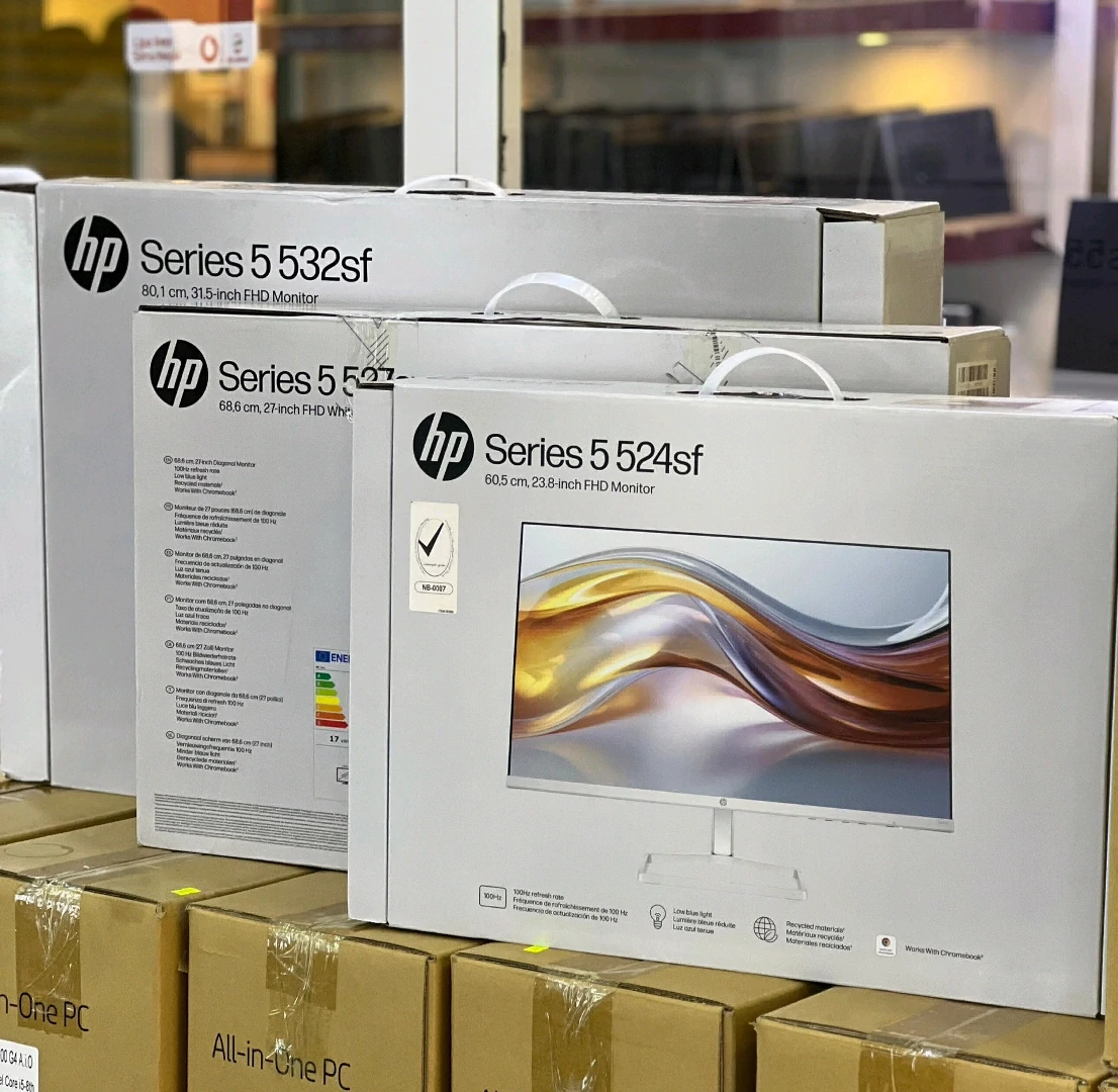 Brand New HP Series 5 Computer Monitors (31.5" & 23.8")