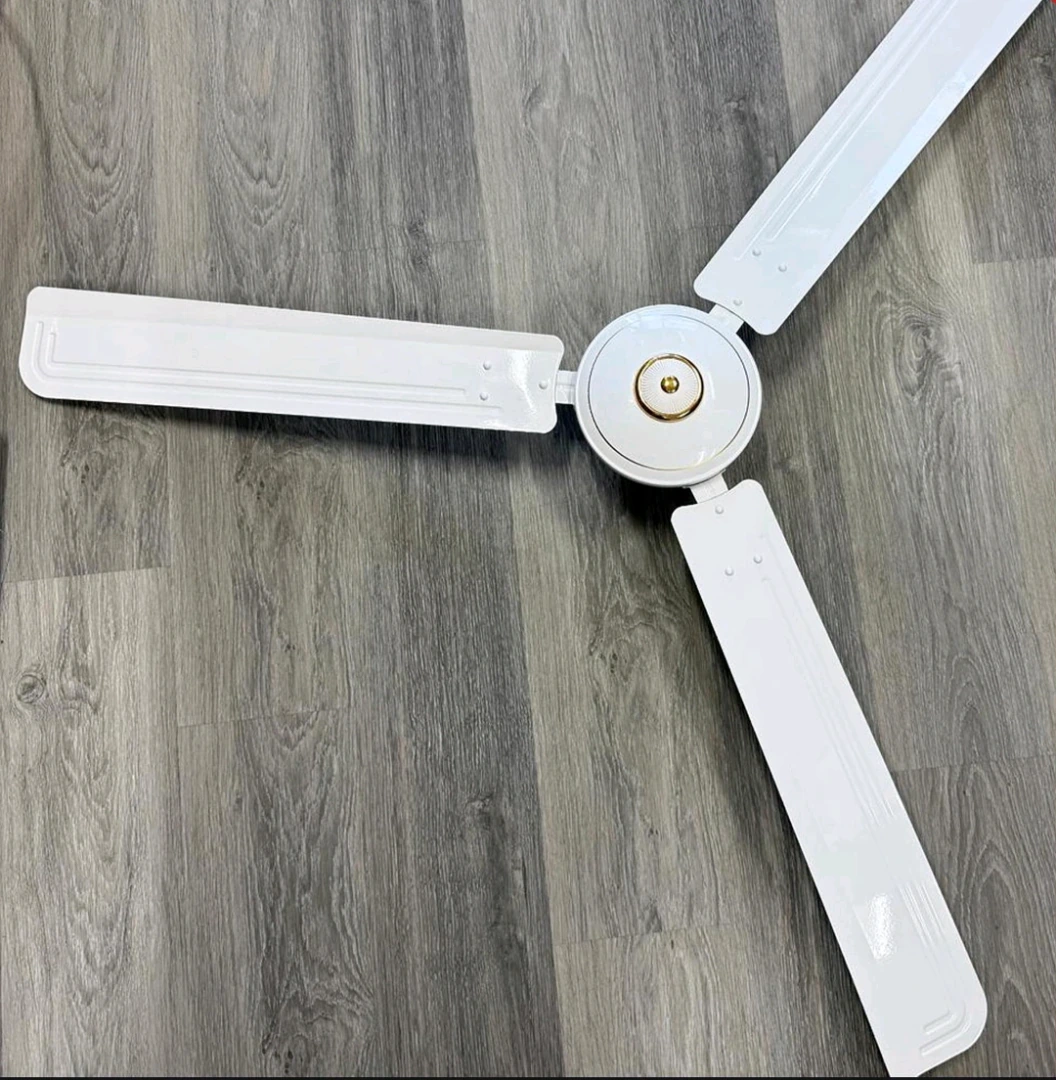 White 56-inch Ceiling Fan (High Torque, Energy Saving)