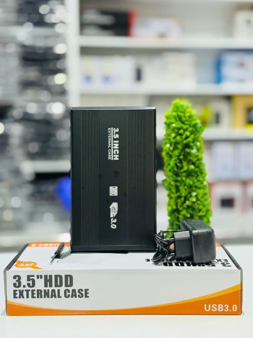3.5-inch External HDD Enclosure (Metal Shell, USB 3.0)