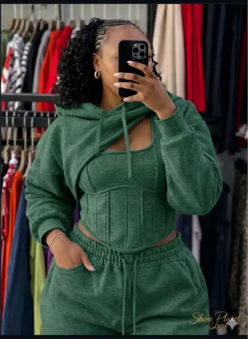 3-Piece Women's Tracksuit Set thumbnail 6