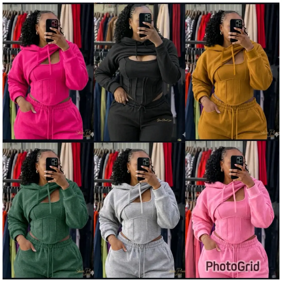 3-Piece Women's Tracksuit Set thumbnail 8